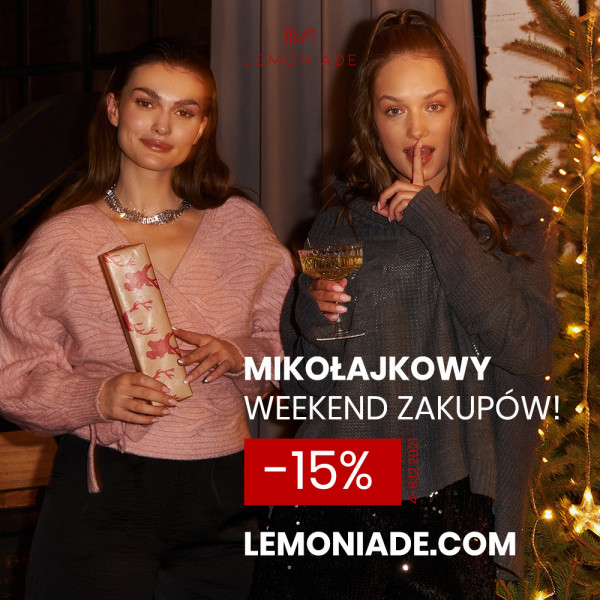 Mikołajkowy weekend zakupów! -15%!