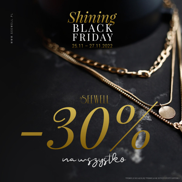 Shining Black Friday, -30% na wszystko