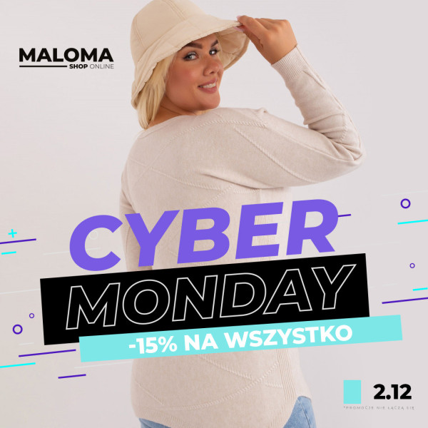 Cyber Monday! -15% na wszystko