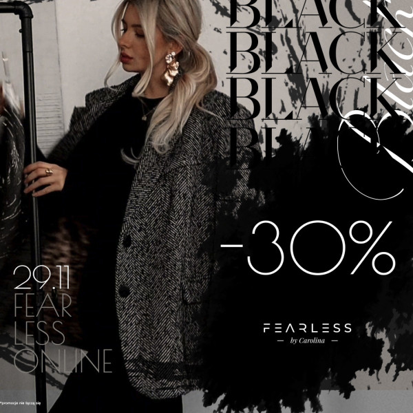 BLACK -30% na całą ofertę