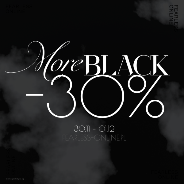 more BLACK -30% na wszystko