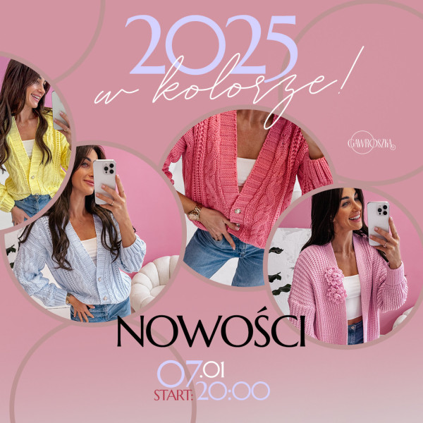 2025 w kolorze! NOWOŚCI