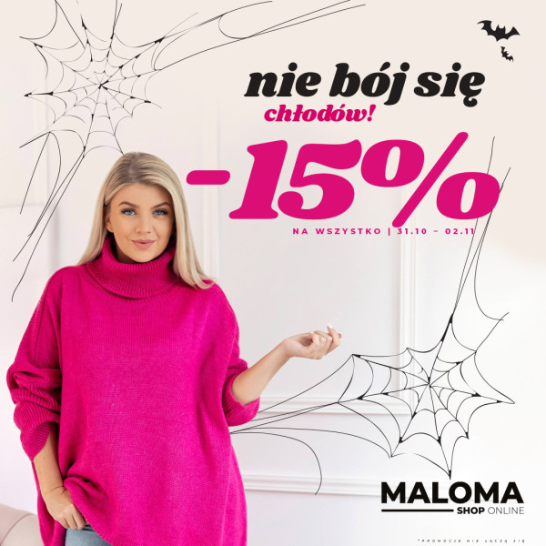 Nie bój się chłodów!, -15% na wszystko