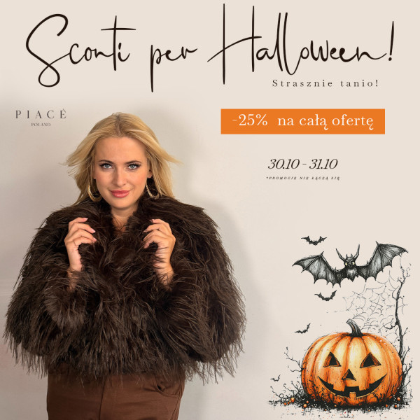 Sconti per Halloween! Strasznie tanio!