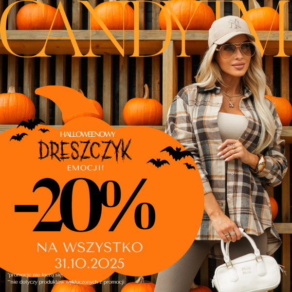 Halloweenowy dreszczyk emocji! -20% na wszystko,