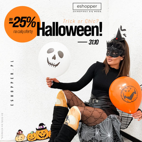 Trick or Chic? Halloween! Do -25% na wszystko