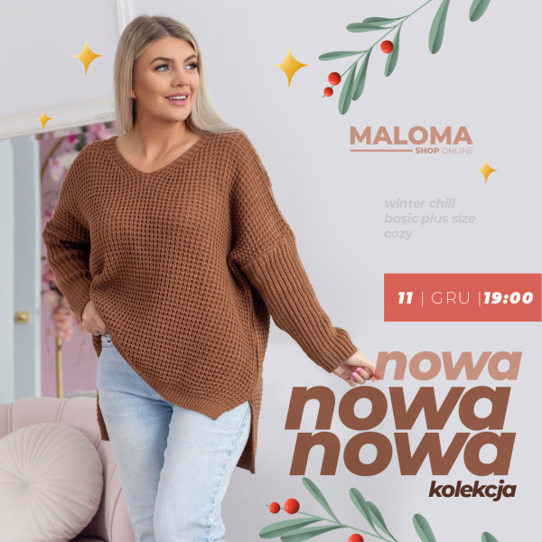 winter chill basic plus size cozy, Nowa kolekcja