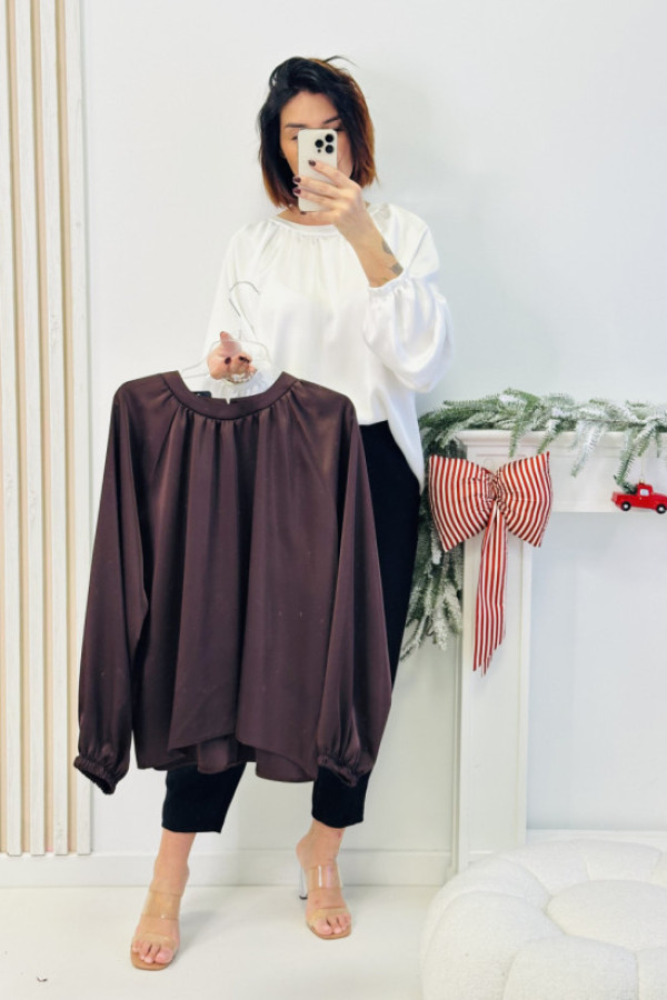 Koszula blanka - brązowa