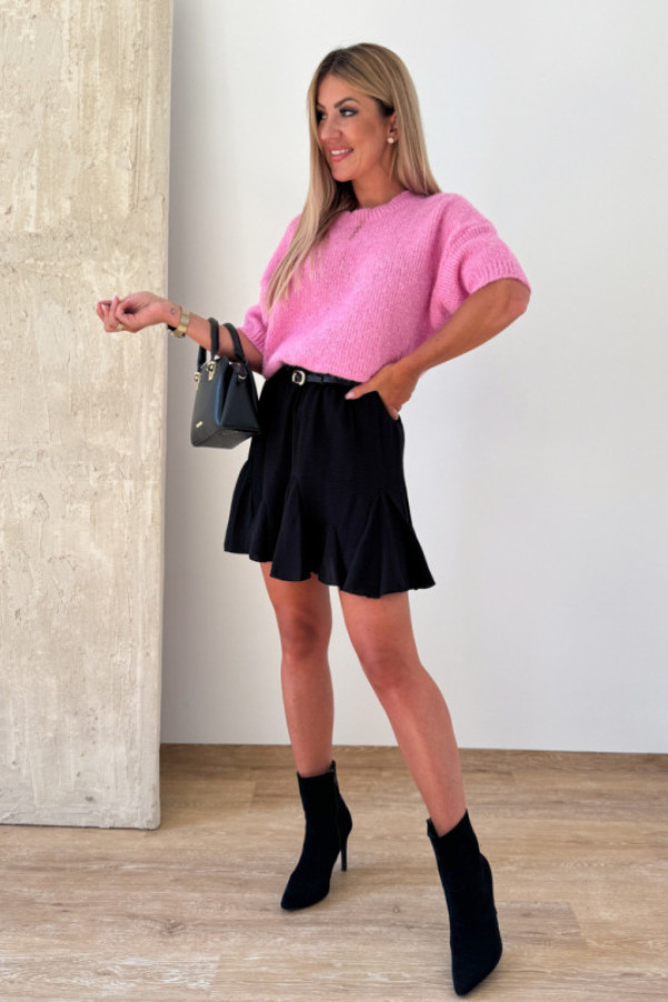 Spódnica na gumce serena - czarna