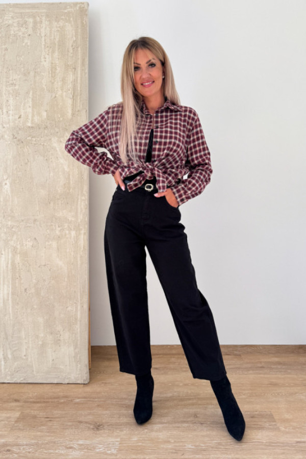 Spodnie jeansy 955 balloon - czarne