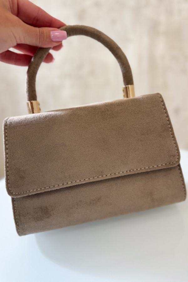 Torebka kuferek tiamo - beżowa