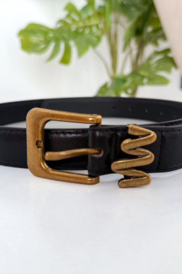 Pasek regulowany ailani - czarny