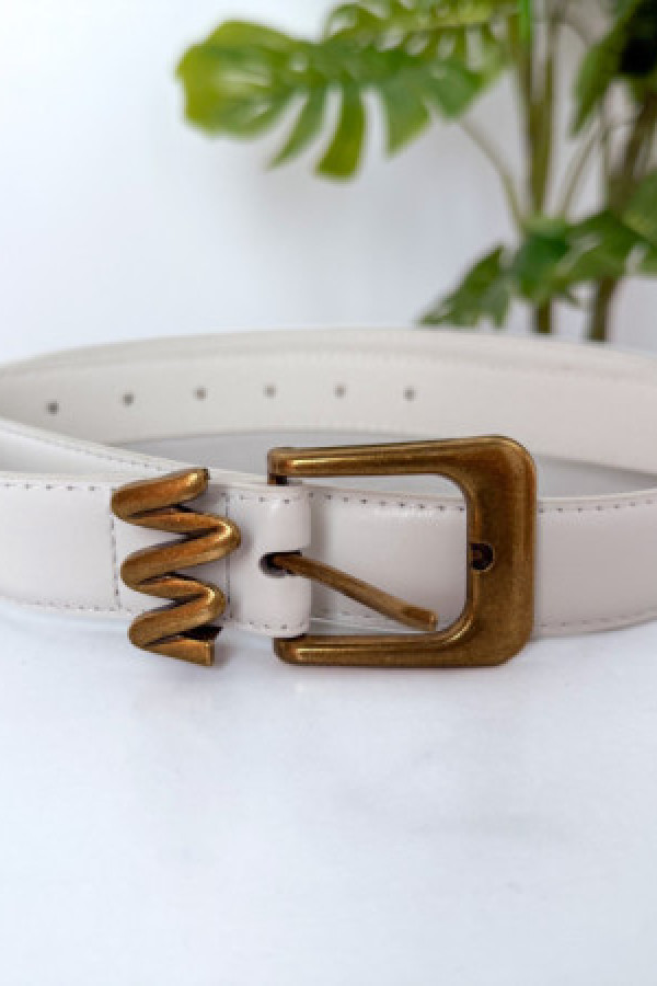 Pasek regulowany ailani - biały