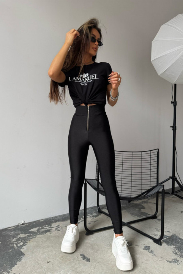 Legginsy before czarne la manuel