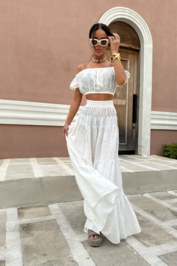 Komplet coral ecru limited la manuel