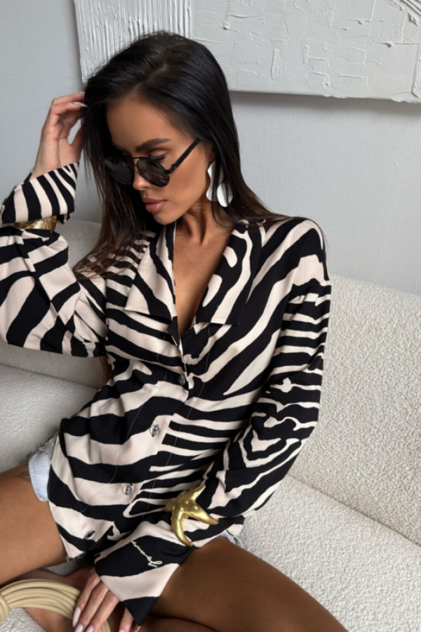 Koszula savanna czarna la manuel