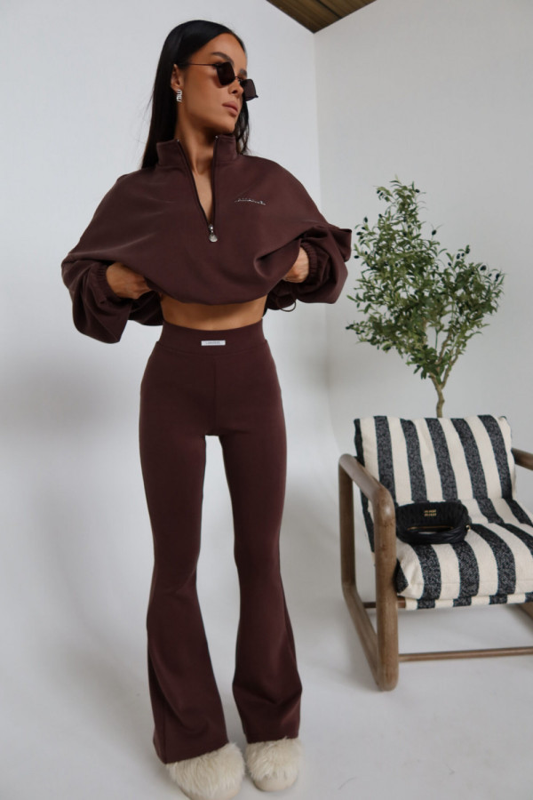 Spodnie move czekolada la manuel