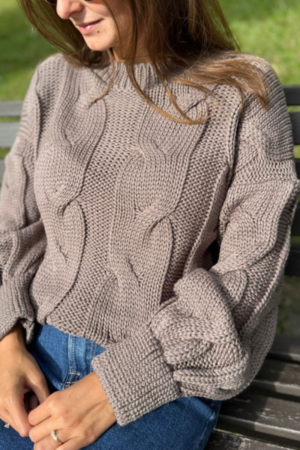 Sweter merry bocca| mocca