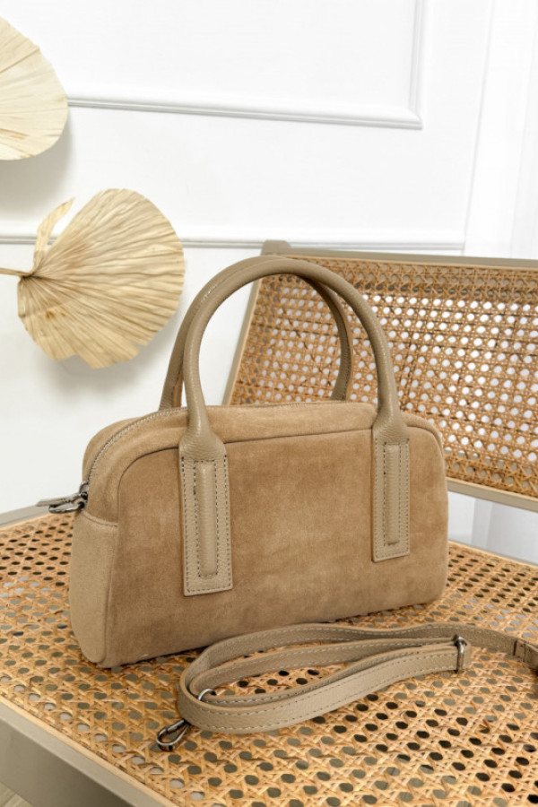 Torebka 100% skóra naturalna beż lasse