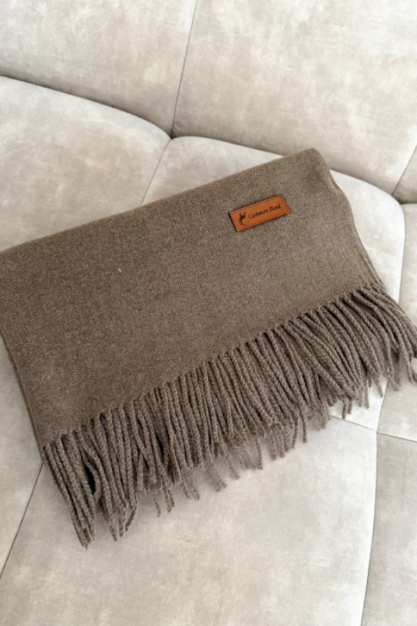 Szalik z wełną i kaszmirem ember fango