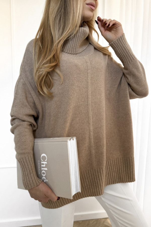 Golf z przeszyciem beż toronto