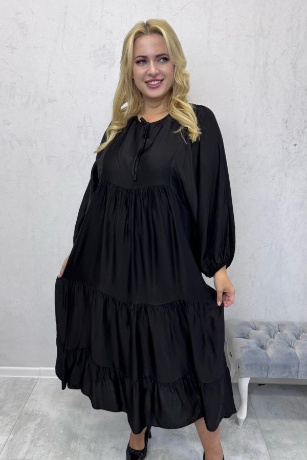 Sukienka maxi czarna