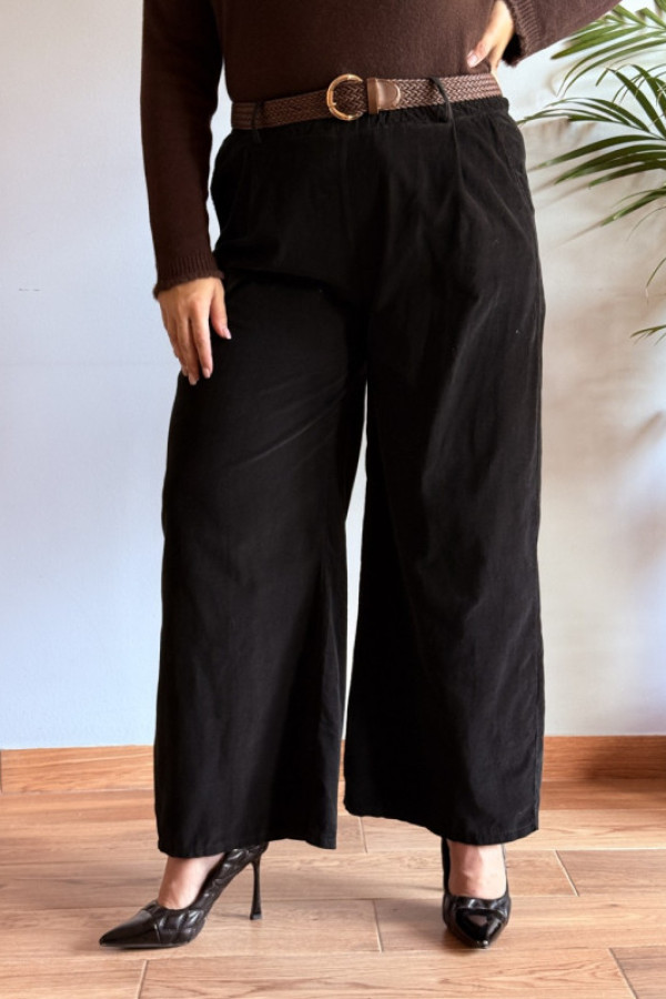 Spodnie cygaretki czarne