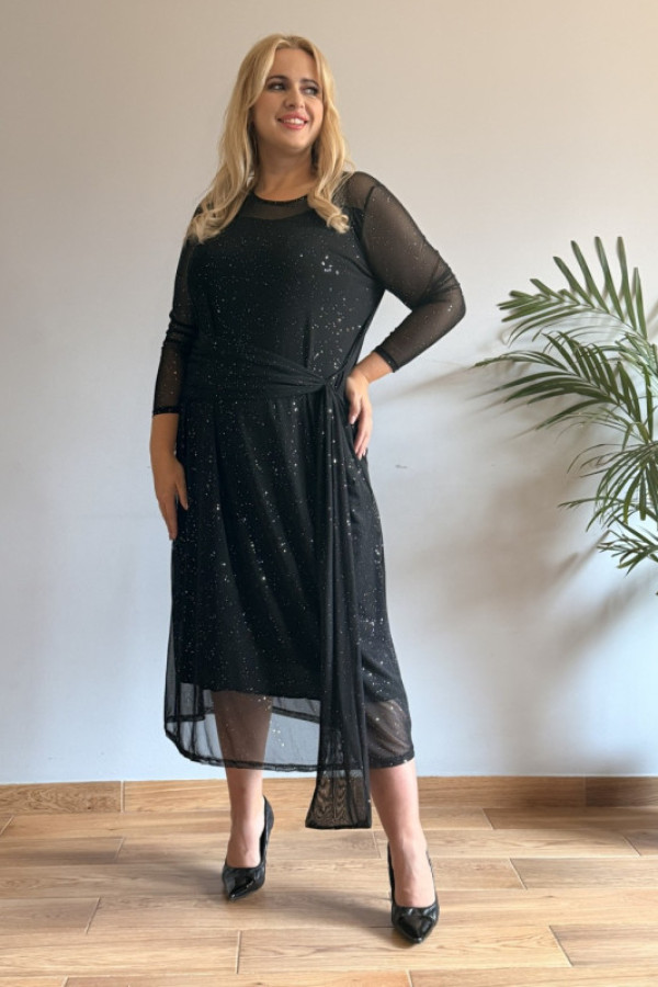 Sukienka oversize czarna