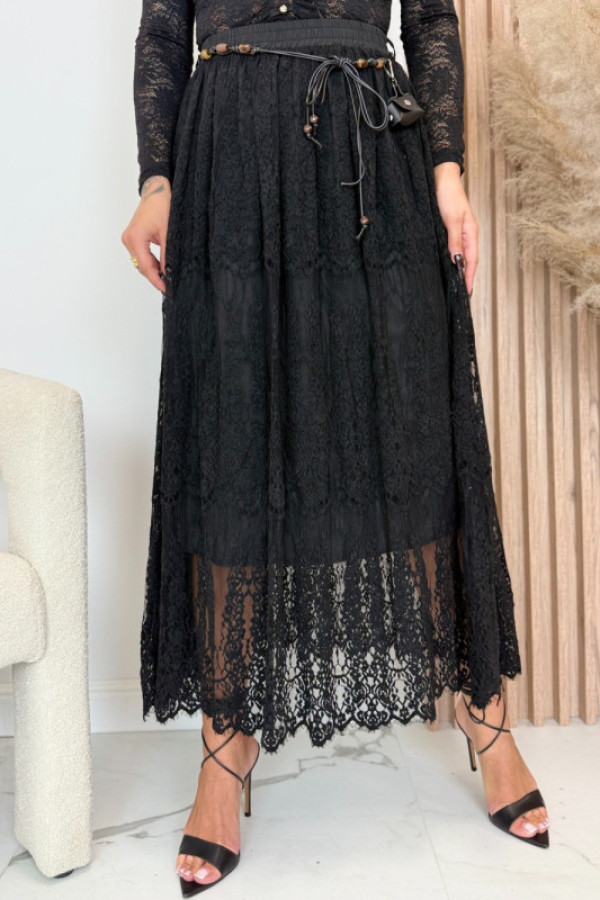 Spódnica koronkowa unisize czarna