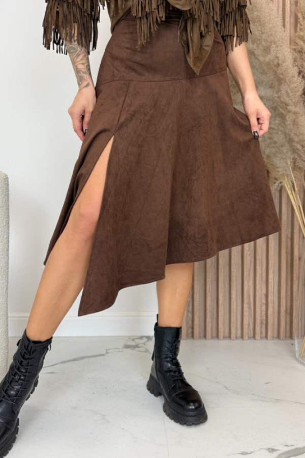 Spódnica unisize czekoladowa