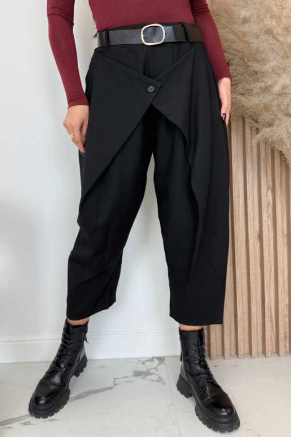 Spodnie eleganckie unisize czarne