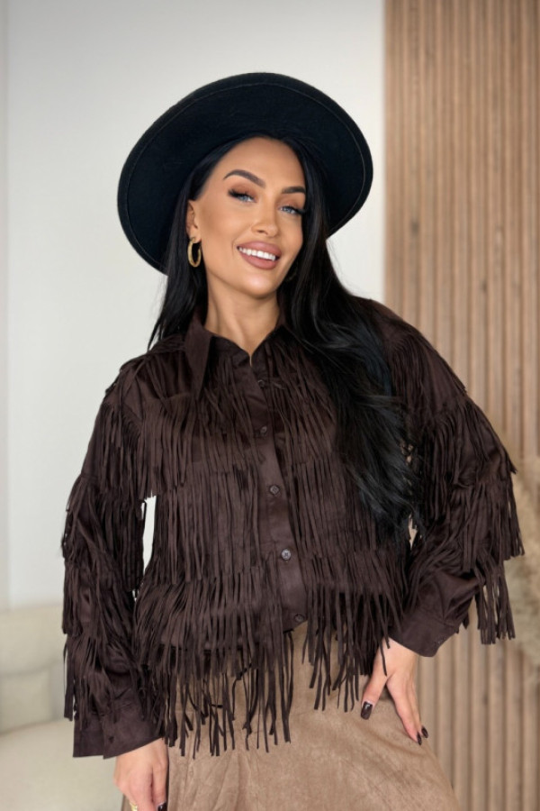 Koszula unisize czekoladowa