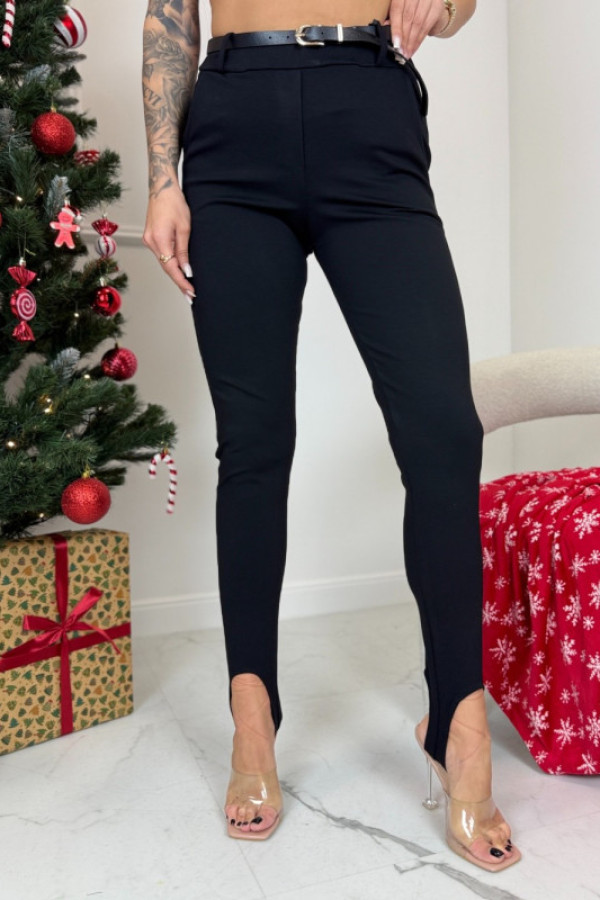 Eleganckie czarne spodnie