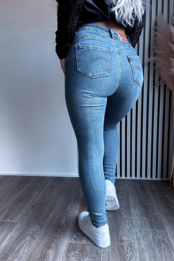 Jeansy push up street fit