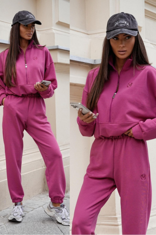 Dresowy komplet cayene różowy