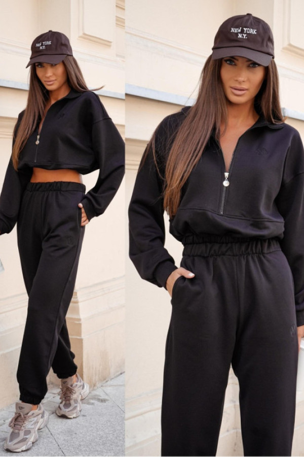 Dresowy komplet cayene czarny