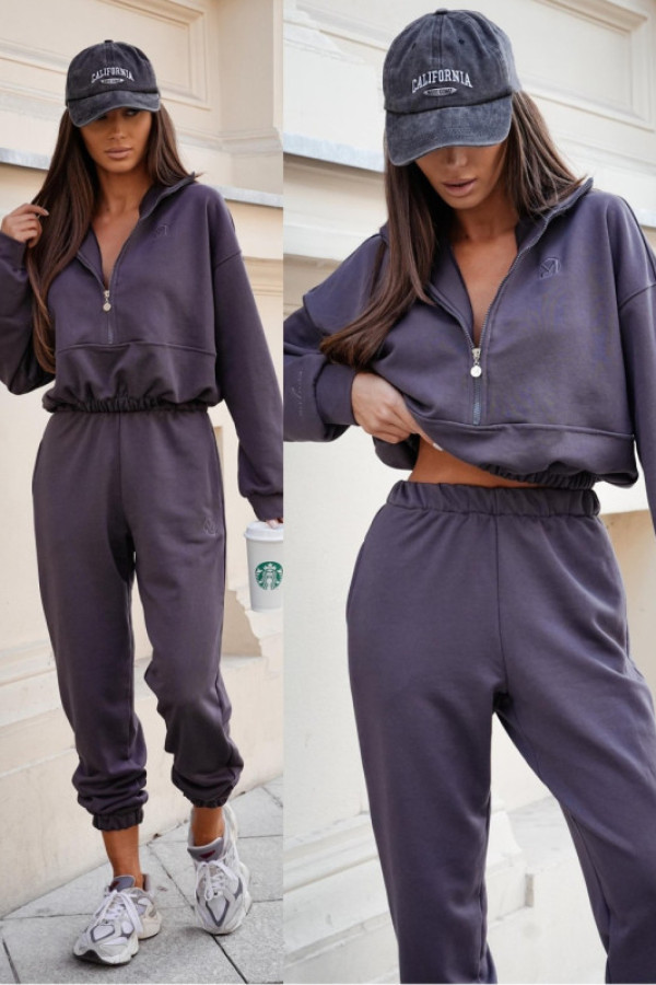 Dresowy komplet cayene grafitowy