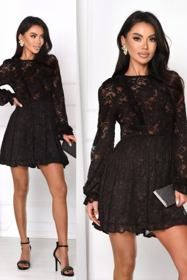 Koronkowa sukienka primolia czarna
