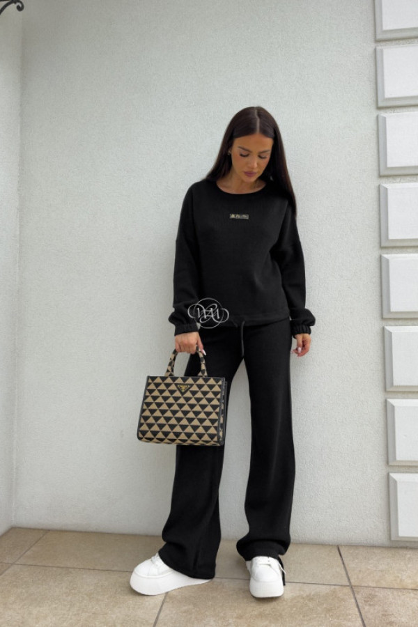 Komplet canvas – czarny