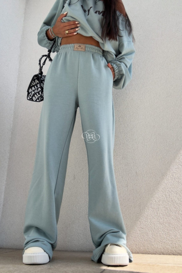 Spodnie seven – szałwiowe