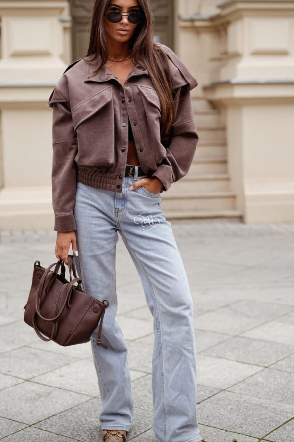 Katana/ bomberka ekozamsz mocca