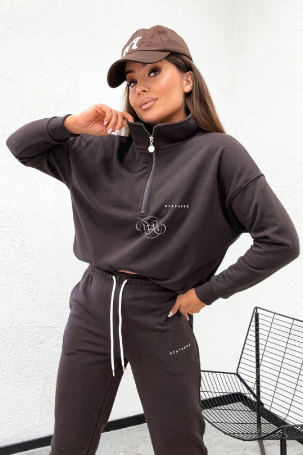 Bluza mertis czekoladowa