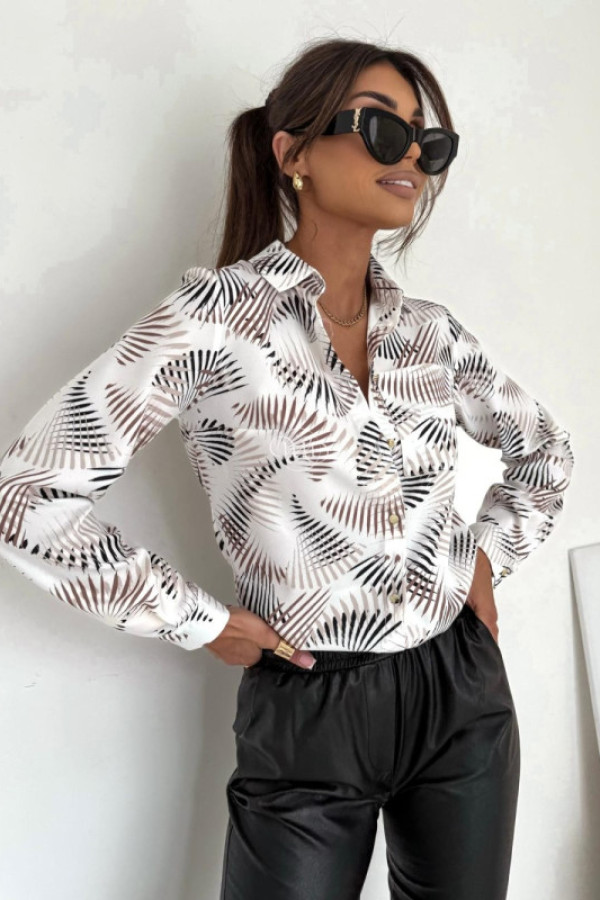 Koszula lima biała z printem