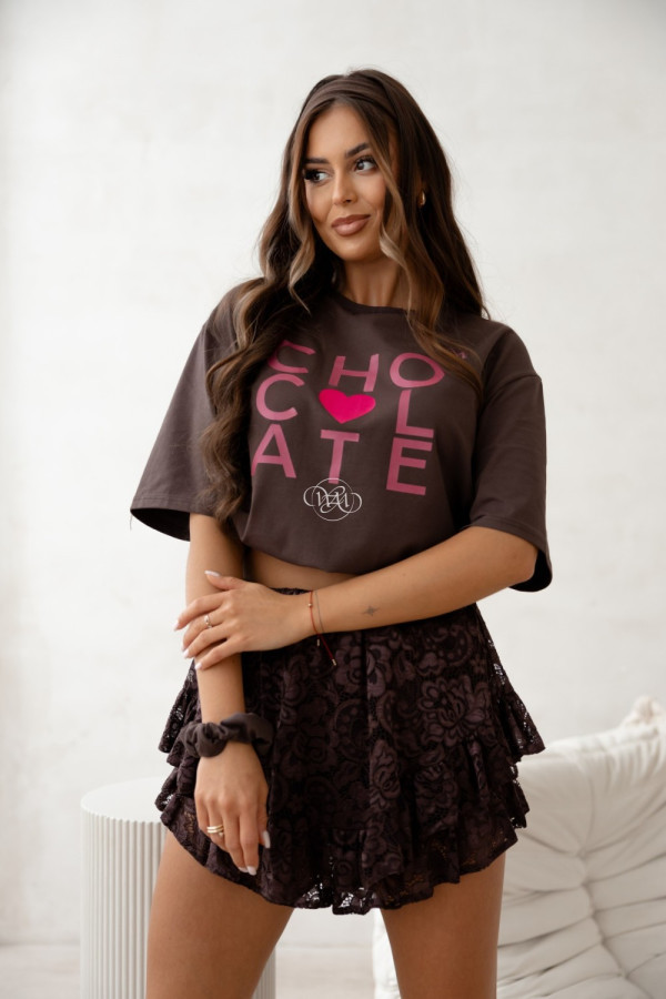 T-shirt love chocolate