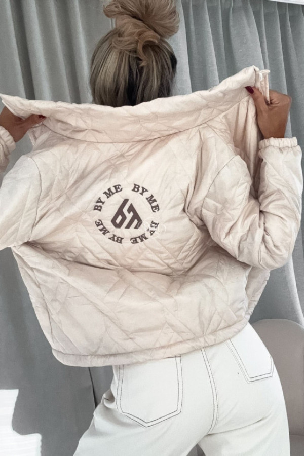 Kurtka veste iii mozaika – beżowa