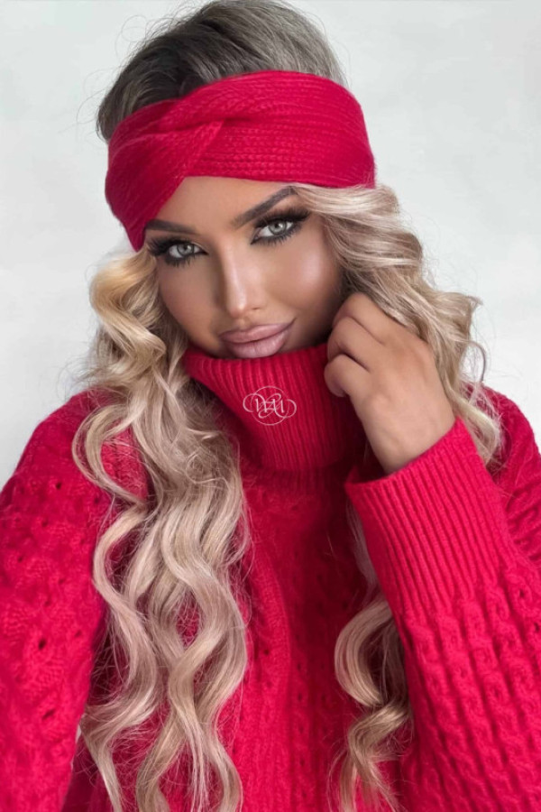 Opaska cati - czerwona