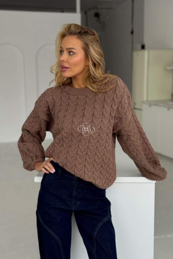 Sweter moody mocca