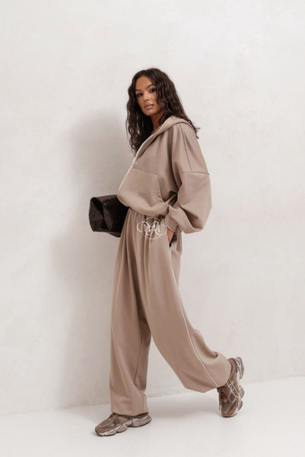 Komplet dresowy fargo beżowy