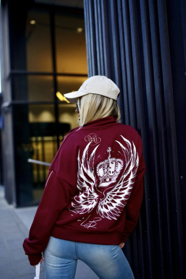Bluza fly new edition burgund