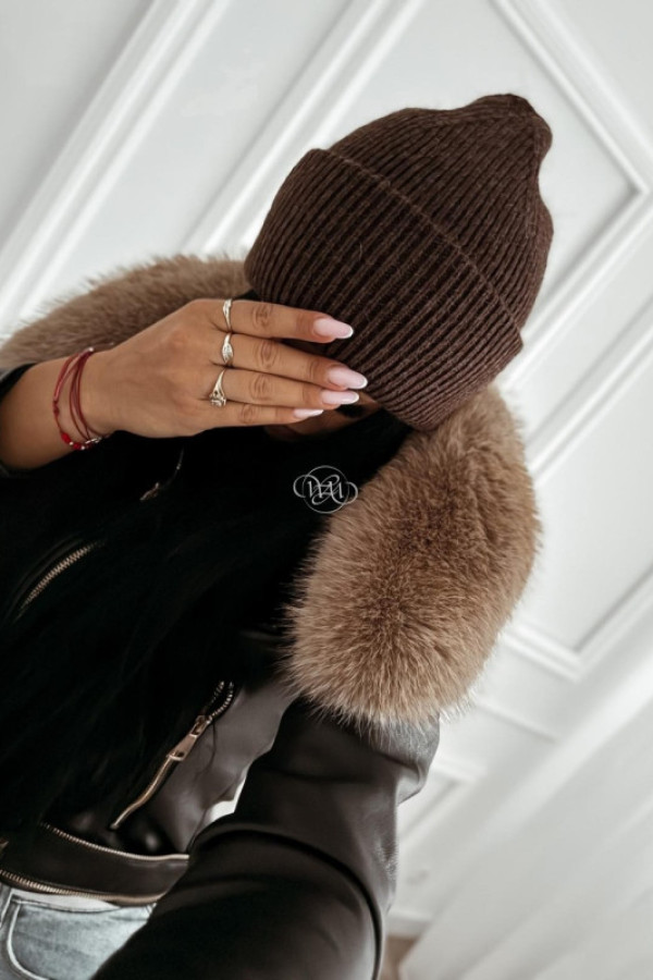 Czapka classic czekolada